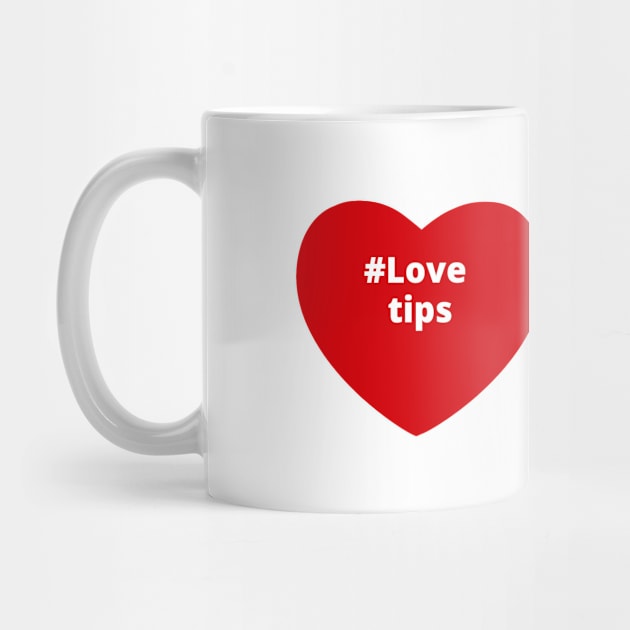 Love Tips - Hashtag Heart by support4love